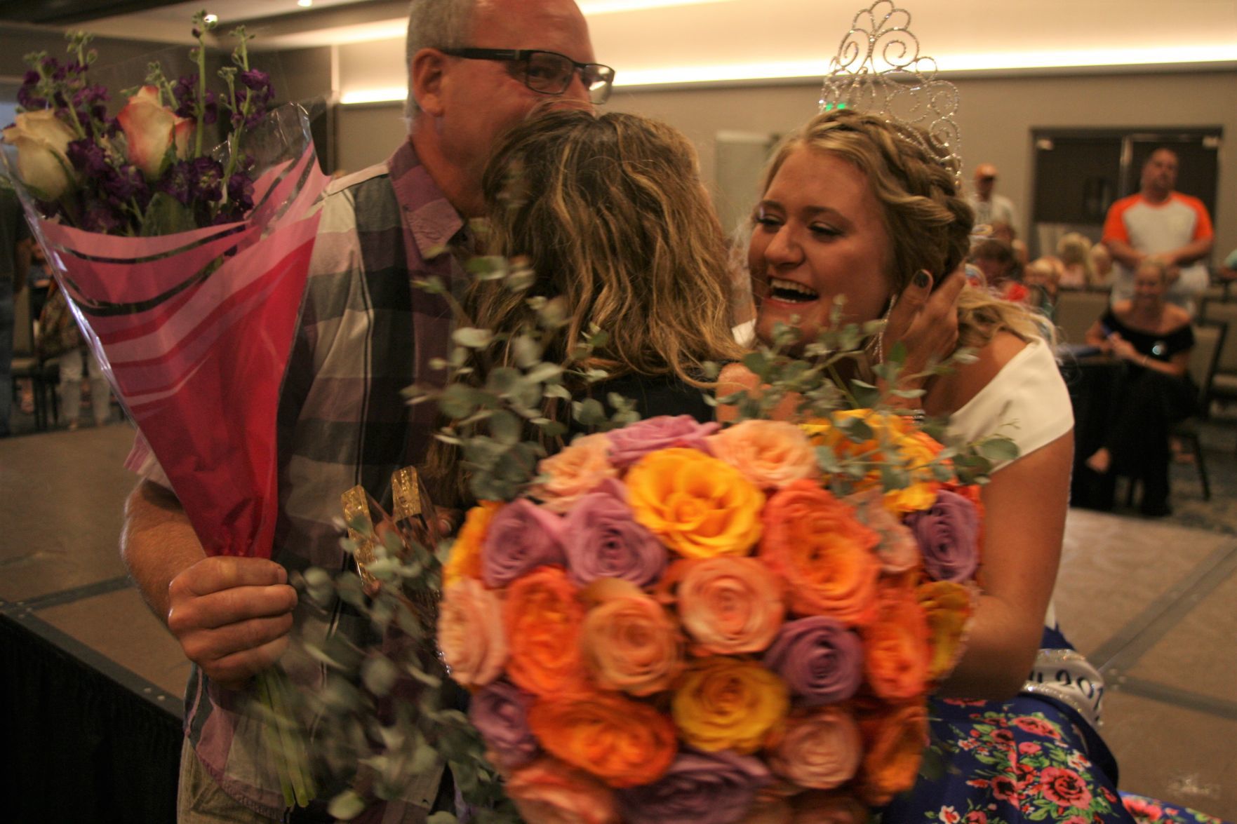 Meg Parpart crowned Porter County Fair Queen